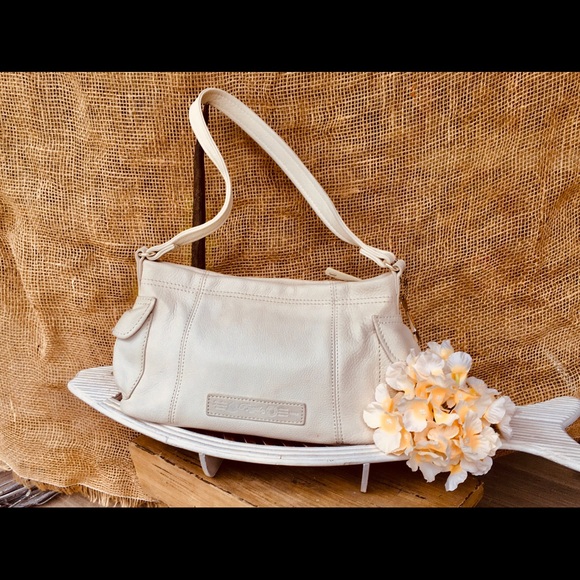 Fossil Handbags - Fossil Cloud White Cargo Hobo Bag
